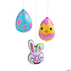 Inflatable Mini Easter Characters - 12 Pc.