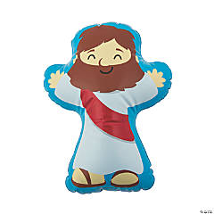 Inflatable Mini Jesus Toys - 12 Pc.