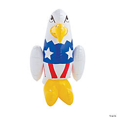 Inflatable Mini Patriotic Eagles - 6 Pc.