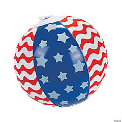 Inflatable Mini Stars & Stripes Beach Balls