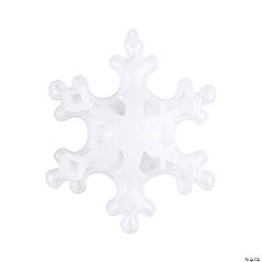 Inflatable Small Snowflakes - 12 Pc.