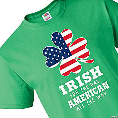 Irish for the Day Adult's T-Shirt - Large