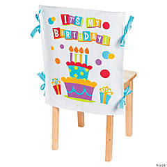 It's My Birthday Canvas Chair Cover