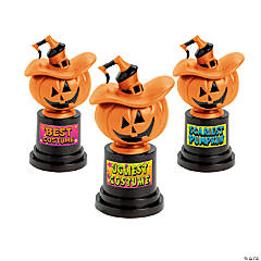 Jack-O’-Lantern Costume Trophies - 12 Pc.