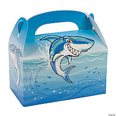 Jawsome Shark Favor Boxes - 12 Pc.