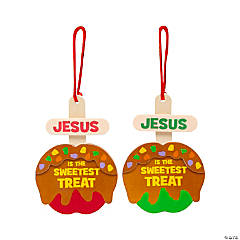 Jesus is the Sweetest Treat Ornament Craft Kit - Makes 12