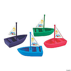 Jesus Loves Me Toy Boats