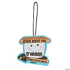 Jesus Loves You S’more Ornament Craft Kit - Makes 12