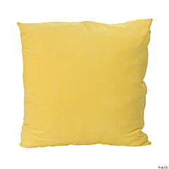 Jumbo Yellow Floor Pillow