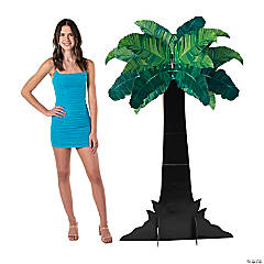 Jungle Nights Palm Tree Life-Size Cardboard Cutout Stand-Up