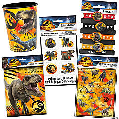 Moltby 48Pcs Dinosaur Party Favors - Dino Tote Non-woven Goodie