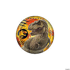 Jurassic World 3: Dominion™ Party Tyrannosaurus Rex Paper Dessert Plates - 8 Ct.