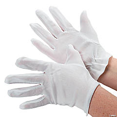 Kid’s White Gloves - 1 Pair