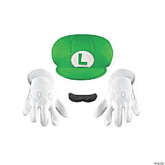 Disguise Super Mario Bros Yoshi Kit Luigi Peach Adult Halloween Costume  85227 for sale online