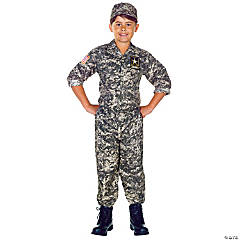 Kids U.S. Army Camoflauge Costume