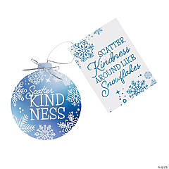 Kindness Ornaments with Card