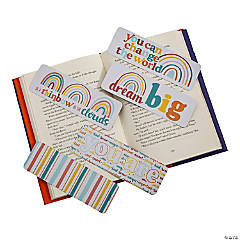 Laminated Rainbow Bookmarks