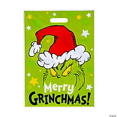 Large Dr. Seuss™ The Grinch Christmas Treat Bags - 50 Pc.