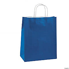 Small Light Blue Gift Bag (19x8x21cm) – Big Brown Carrier Bag