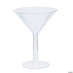 Classic Martini Glasses 9.25 oz. Set of 10, Bulk Pack - Great for  Cocktails, Wedding Favors, Party Favors, Events - Clear 