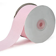 LaRibbons 7/8 Premium Textured Grosgrain Ribbon -Carnation Pink