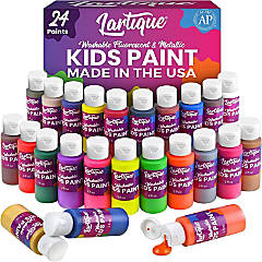 Lartique 6 Color Dot Markers for Toddlers