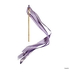 Lavender Ribbon Wands - 24 Pc.