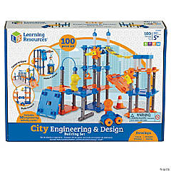 Learning Resources<sup>® </sup>City Engineering & Design Building Set