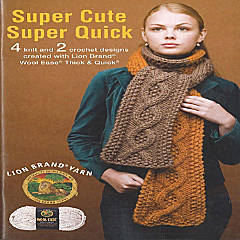 Lion Brand Yarn Absolutely Fun Fur Knit Book
