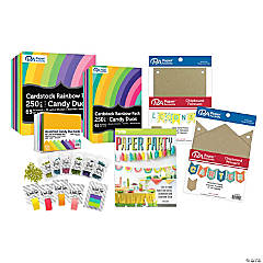 PA Paper Accents Rainbow Cardstock 8.5 x 11 Variety Pack, Modern