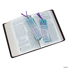 Lent Bible Reading Guide Bookmarks