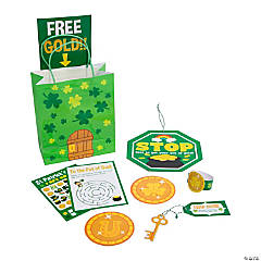 St. Patrick's Day Leprechaun Trap Craft Kit - Makes 12 | Oriental Trading