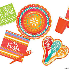 Black Twirly Whirlys  Fiesta Party Supplies