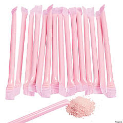 White Candy Filled 6 Straws (240 Pack)