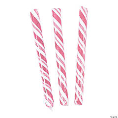 Light Pink Hard Candy Sticks - 80 Pc.