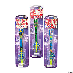 Light-Up Alien Slingshot Rockets
