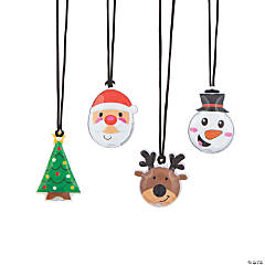 Bulk 48 Pc. Christmas Character Necklaces