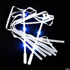Light-Up Ribbon Wands - 12 Pc.