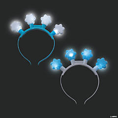Light-Up Snowflake Head Boppers