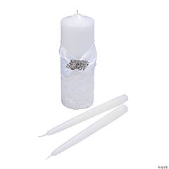 plain unity candle set