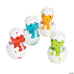 Little Dino Egg Character Toys - 12 Pc.