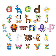 Lowercase Letters Educational Craft Kits - 312 Pc.