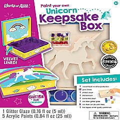 Creative Kids Paint Your Own Unicorn Craft Kit - Ceramic Unicorn Snow Globe  – Ages 6+