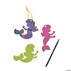 Magic Color Scratch Pastel Mermaids
