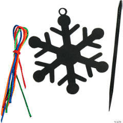 Magic Color Scratch Snowflake Ornaments