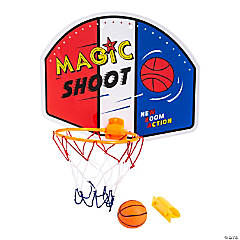 3-Pack Inflatable Magic Shot Mini Hoop Basketballs With Pump 