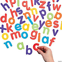 Magnetic Letters - Lowercase Letter Set - 62 Pc.