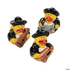 Mariachi Rubber Ducks - 12 Pc.