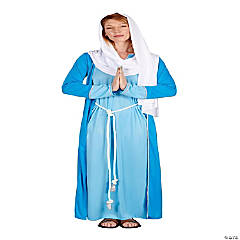 Mary Adult Biblical Costume  One Size