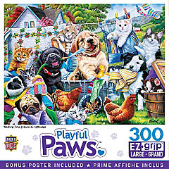 Nfl New Orleans Saints Game Day At The Zoo 500pc Puzzle : Target